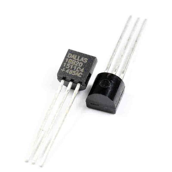 DS18B20+ - TO-92-3 - IC THERM MICROLAN PROG-RES TO-92