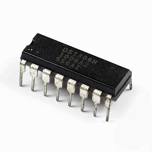 DS1306 - 16-PDIP - IC RTC SERIAL ALARM 16-DIP
