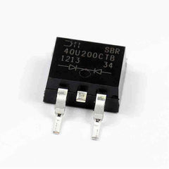 SBR40U200CTB-13 D2PAK DIODE ARRAY SBR 200V 20A D2PAK
