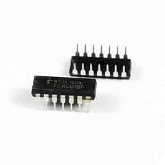 TC4001BP 14-DIP IC GATE NOR 4CH 2-INP 14-DIP