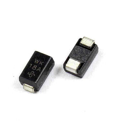 SMAJ6.5CA SMA DIODE TVS 6.5V 400W BIDIR 5% SMA