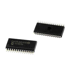 ENC28J60-I/SO 28-SOIC IC ETHERNET CTRLR W/SPI 28SOIC