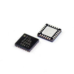 CP2105-F01-GM 24-QFN (4x4) IC SGL USB-DL UART BRIDGE 24QFN