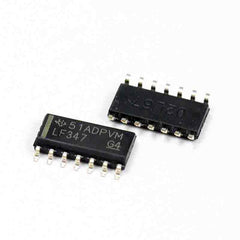 LF347DR 14-SOIC IC OPAMP JFET 3MHZ QUAD 14SOIC