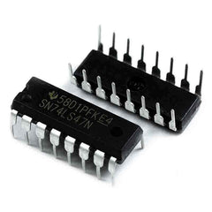 SN74LS47N 16-PDIP IC BCD/7-SEG DECOD/DRVR 16-DIP