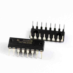 CD74HC390E 16-PDIP IC DUAL DECADE RIP CNTR 16-DIP