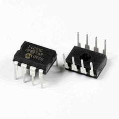 24C01C/P 8-PDIP IC EEPROM 1KBIT 400KHZ 8DIP