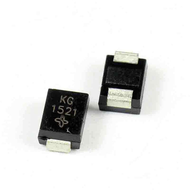 20 Pièces Diodes TVS TPSMB16A Pour Voiture - 13,6V 600W - SMB Unidirectionnel - Lot économique