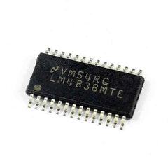 LM4838MTEX/NOPB 28-TSSOP Exposed Pad IC AMP AUDIO PWR 2.2W AB 28TSSOP