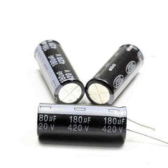 Aluminum Capacitors 180uF 187 20% 18*45mm 450V
