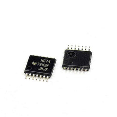 SN74HC74PWR 14-TSSOP (0.173", 4.40mm Width) IC DUAL F-F W/CLR/PRESET 14TSSOP