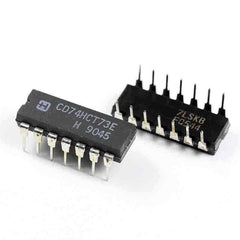 CD74HCT73E 14-DIP (0.300", 7.62mm) IC DUAL JK F-F W/RESET 14 DIP