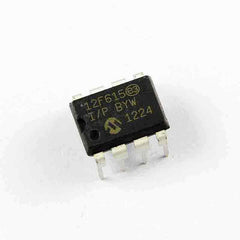 PIC12F615-I/P 8-DIP (0.300", 7.62mm) IC PIC MCU FLASH 1KX14 8DIP