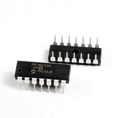 PIC16F630-I/P 14-DIP (0.300", 7.62mm) IC MCU FLASH 1KX14 14DIP