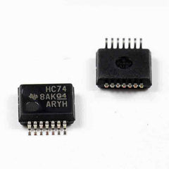SN74HC74DBR 14-SSOP (0.209", 5.30mm Width) IC DUAL F-F W/CLR/PRESET 14-SSOP