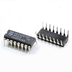 HEF4027BP,652 16-DIP (0.300", 7.62mm) IC DUAL JK EDGE-TRIG F/F 16-DIP
