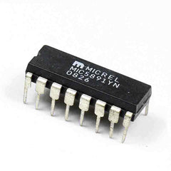 MIC5891YN 16-DIP IC DRVR LATCH 8BIT SER IN 16DIP