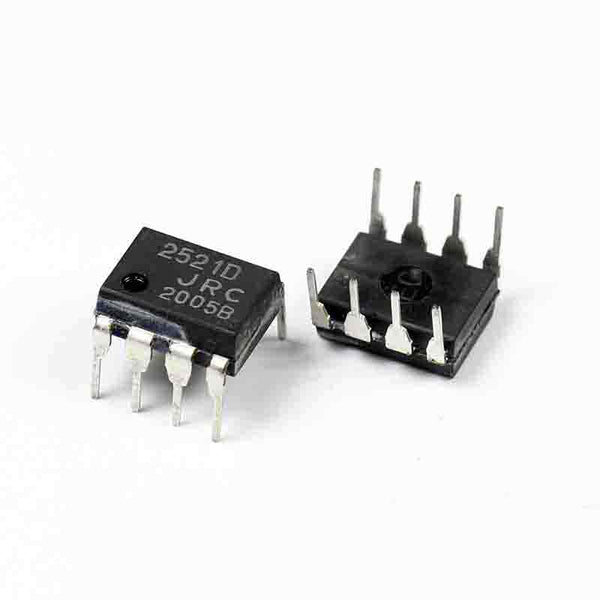 NJM2521D - 8-DIP - IC AUDIO SWITCH 3-IN/1-OUT 8-DIP