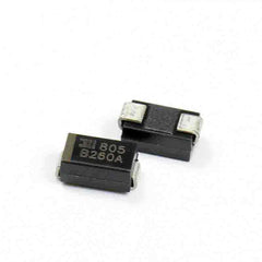 B260A-13-F SMA DIODE SCHOTTKY 2A 60V SMA