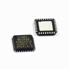 ATMEGA48-20MU 32-VFQFN Exposed Pad IC AVR MCU 4K 20MHZ 5V 32-QFN