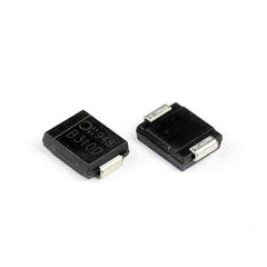 B3100-13-F SMC DIODE SCHOTTKY 100V 3A SMC