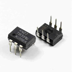 4N27 6-DIP (0.300", 7.62mm) OPTOCOUPLER PHOTOTRANS 10% 6DIP