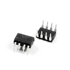 6N135 8-DIP (0.300", 7.62mm) OPTOCOUPLER TRANS OUT HS 8DIP