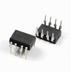 6N138 8-DIP (0.300", 7.62mm) OPTOCOUPLER 100KBD 300% 8DIP