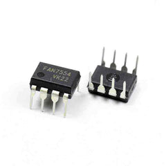 FAN7554 8-DIP (0.300", 7.62mm) IC REG CTRLR FLYBK ISO PWM 8-DIP