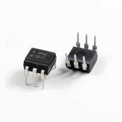 4N35-000E 6-DIP (0.300", 7.62mm) OPTOCOUPLER W/BASE 6-DIP