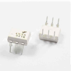 4N35M 6-DIP (0.300", 7.62mm) OPTOCOUPLER TRANS-OUT 6-DIP