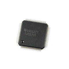 TAS5705PAPR 64-HTQFP (10x10) IC AMP AUDIO PWR 20W STER 64TQFP