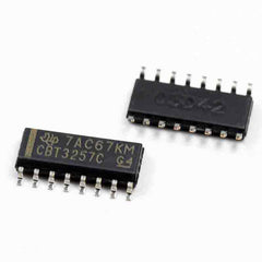 SN74CBT3257CDR 16-SOIC N IC 4BIT 1OF2 MUX/DEMUX 16-SOIC