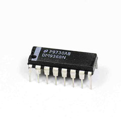 DM9368N 16-DIP IC DECODER/DRVR/LATCH 7SEG 16DIP