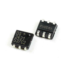 DS2431P+T&R 6-TSOC IC EEPROM 1KBIT 6TSOC
