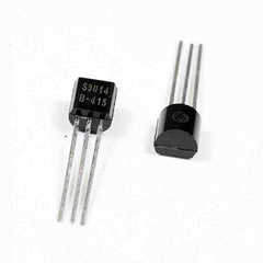 SS9014BBU TO-92-3 TRANSISTOR NPN 45V 100MA TO-92