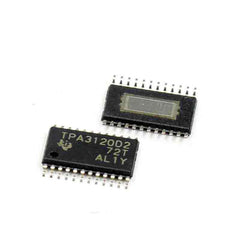 TPA3120D2PWPR 24-HTSSOP IC AMP AUDIO PWR 25W D 24TSSOP