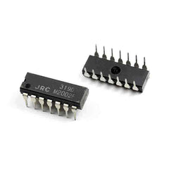 NJM319D 14-DIP IC PREC COMPARATOR DUAL HS 14DIP