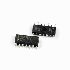 MAX9144ESD 14-SOIC (0.154", 3.90mm Width) IC COMPARATOR QUAD R-R HS 14SOIC