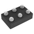 TS3A26746EYZPR - 6-DSBGA (1.4x0.9) - IC CROSSPOINT SWITCH 2X2 6DSBGA