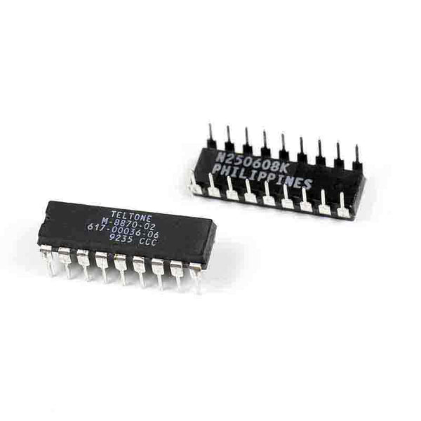 M-8870-02 - 18-DIP - IC RECEIVER DTMF CMOS LP 18-DIP