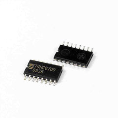 74HC670D,653 16-SO IC 4X4 REGISTER FILE 3ST 16SOIC