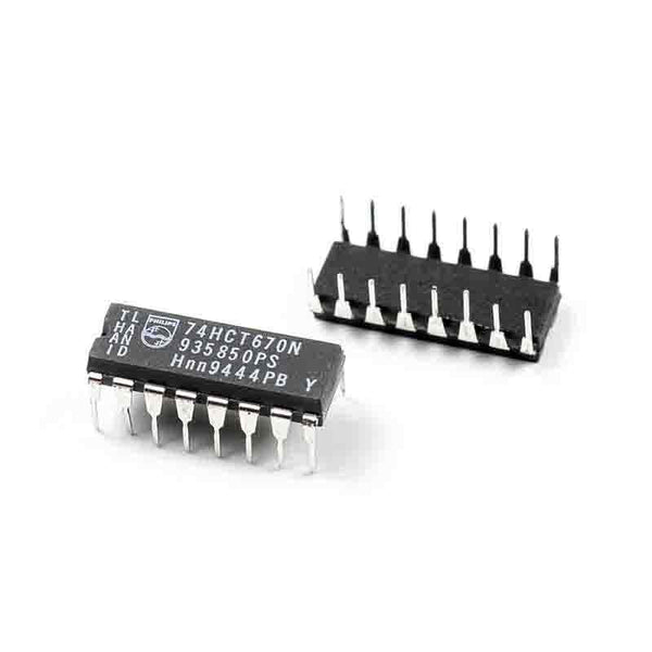 74HCT670N,652 - 16-DIP - IC 4X4 REGISTER FILE 3ST 16DIP
