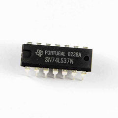 SN74LS37NE4 14-PDIP IC QUAD 2-IN POS-NAND BUFF 14DIP