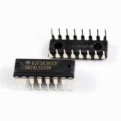 SN74LS251N 16-PDIP IC 8-IN DATASELCT/MUX 3ST 16DIP