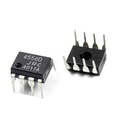 NJM4558D 8-DIP IC DUAL HIGH GAIN OPAMP 8-DIP