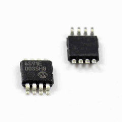 MCP6S91-E/MS 8-MSOP IC PGA 1CH R-R I/O SPI 8MSOP