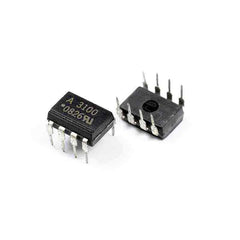 HCPL-3100 8-DIP OPTOCOUPLER GATE DRIVER 8-DIP