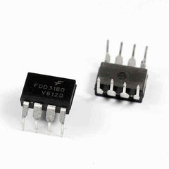 FOD3180T 8-DIP OPTOCOUPLER HS 20V 2A 8-DIP