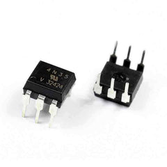 4N35-W60E 6-DIP (0.400", 10.16mm) OPTOCOUPLER PHOTOTRANS .4" 6-DIP